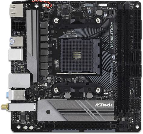 B550M-ITX/ac AM4 Mini-ITX Motherboard (DDR4)