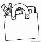 School Supplies Coloring Pages  Free Printable sketch template