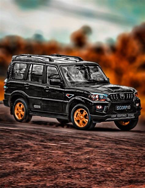 Black Scorpio Car Hd Wallpaper Download - Mahindra Scorpio Hd ...