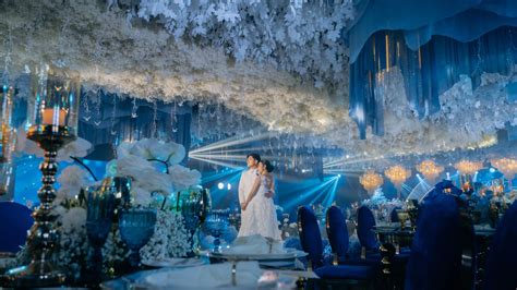 Dreamy Blue Ethereal Wedding of Raven & Graziel - Khim Cruz | Wedding and Event Designer ...