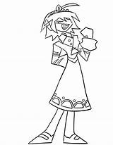 Alice From Fundamental Paper Education coloring page sketch template