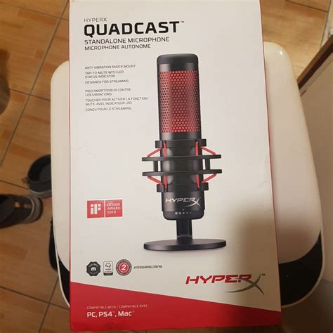 Hyperx quadcast, Audio, Microphones on Carousell