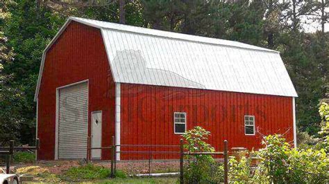 Steel Gambrel Barns | Gambrel Roof Barn Kits For Sale at Best Prices