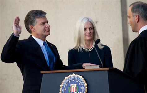 Who is Christopher A Wray's wife, Helen Wray? | The US Sun