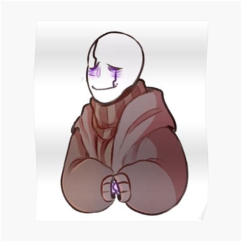 "WD Gaster Undertale" Poster for Sale by secrettps | Redbubble