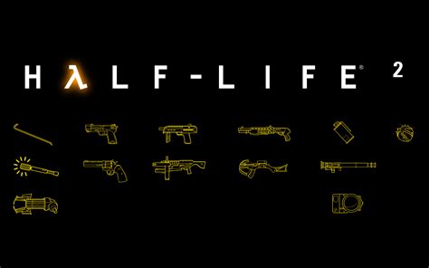 Half-Life 2 Weapons (1440x900) by gamma097 on DeviantArt