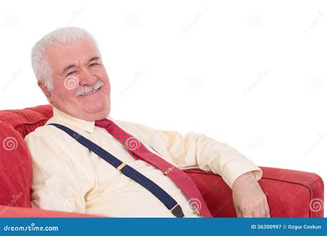 Jovial Senior Man with a Lovely Beaming Smile Stock Image - Image of greyhaired, jovial: 36300997