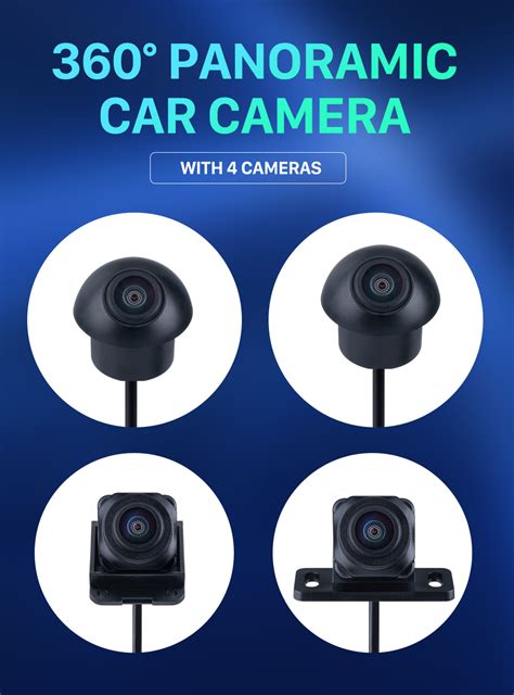 Universal 360° Surround View Car camera 360 degree Panoramic front rear ...