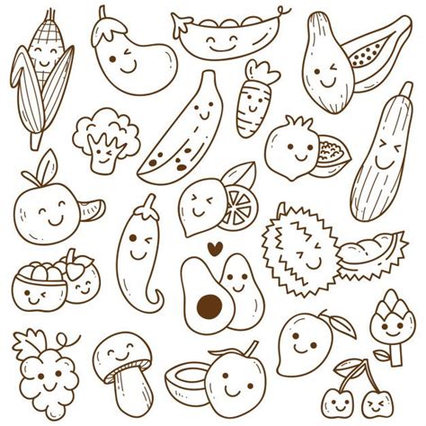 20+ small fruits drawing - UlfiSulistya