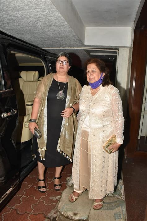 Aamir Khan's Ex-Wife Reena Dutta Spotted At Actor's Birthday Bash