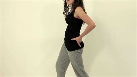 Standing Hip Flexor Stretch - YouTube