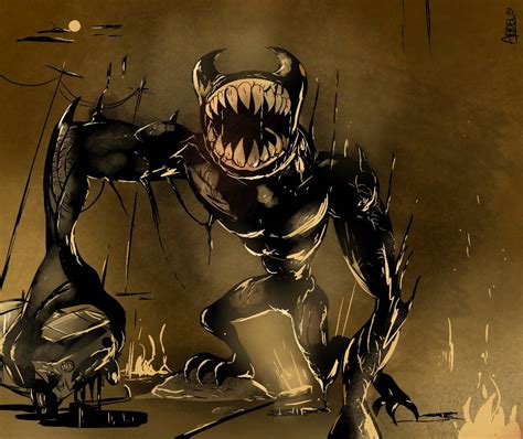 BATDR Beast Bendy fan art by AkageIMP on DeviantArt