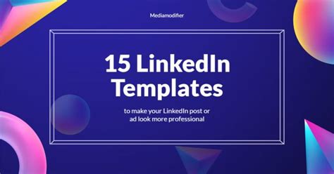 15 LinkedIn Post Templates That Look Professional | Mediamodifier