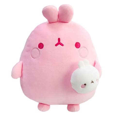 Buy Molang and Piu Piu Stuffed Animal Plush Rabbit Toy Soft Cushion 9.8 ...