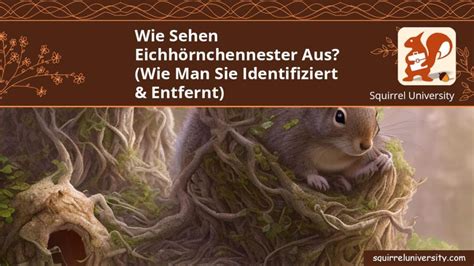 Wie sehen Eichhörnchennester aus? (Wie man sie identifiziert & entfernt) - Eichhörnchen-Universität