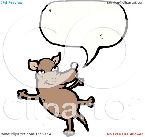 Cartoon of a Talking Dog - Royalty Free Vector Illustration by ...