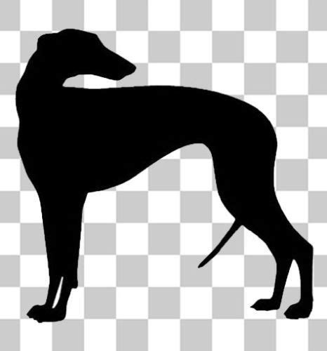 Greyhound silhouette | Greyhound tattoo, Dog silhouette, Grey hound dog