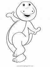 Pin On Barney & Friends Coloring Pages sketch template