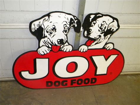 Photo :: $OLD Original Joy Dog Food Diecut Sign