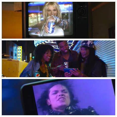 Pepsi Salute Britney Spears & Michael Jackson In New Super Bowl Commercial - That Grape Juice