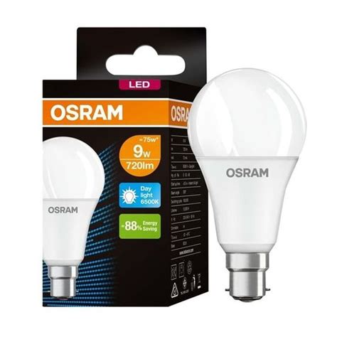 Osram 9W LED Eco Bulb B22 720 Lumen - Just Electronics