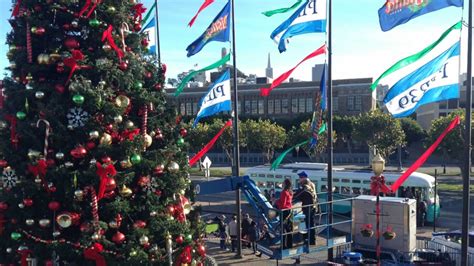 PHOTOS: ABC7 News at the Pier 39 Tree Lighting Celebration in San ...