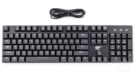 HAVIT HV-KB395L Ultra-Thin RGB Mechanical Keyboard Review - PC Perspective