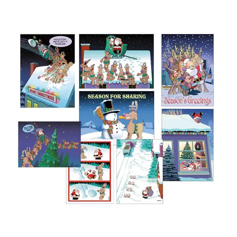 Funny Christmas Card Variety Pack 24 Cards & 25 Envelopes - Walmart.com