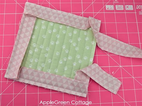 How To Sew Quilt Binding - AppleGreen Cottage