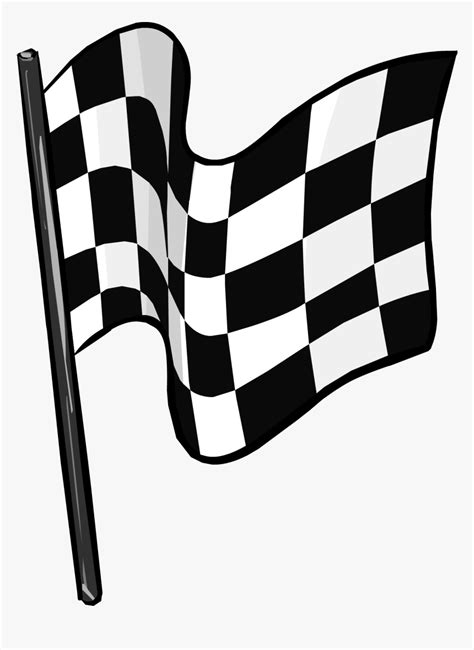 Racing Flag Free Png Image - Transparent Background Checkered Flag ...