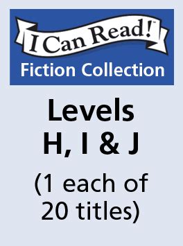 I Can Read – Levels H, I & J (1 each of 20 titles) | Treasure Bay