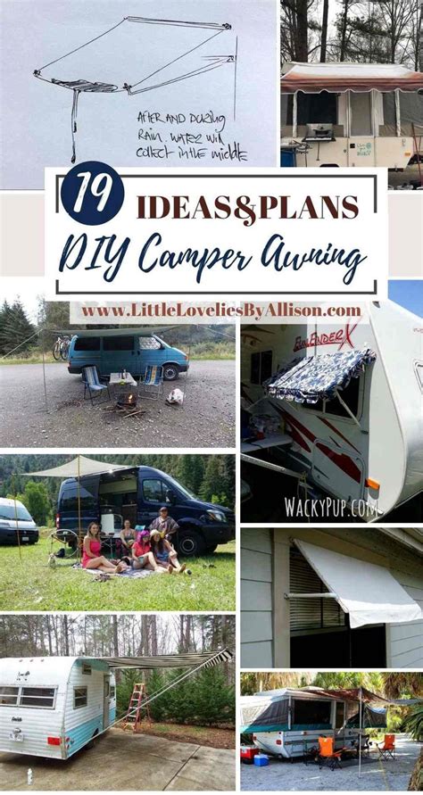 19 Ways to Build a DIY Camper Awning | Camper awnings, Diy camper, Camping trailer diy