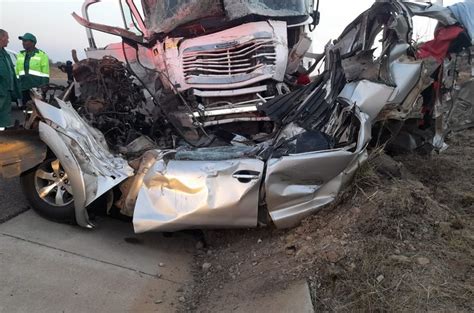 N1 horror crash: Nine dead after car MANGLED by truck [photo]