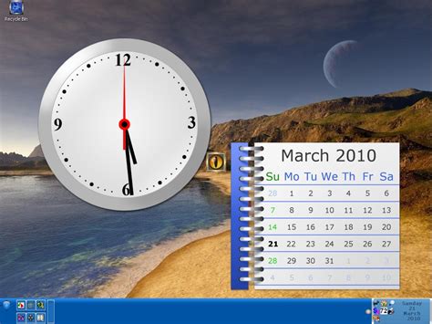 Screensavers - ClockCalander (FREE DOWNLOAD) | WinCustomize.com