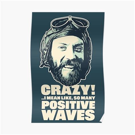 "Oddball from Kellys Heroes Positive Waves Original Design" Poster for Sale by Jummle | Redbubble