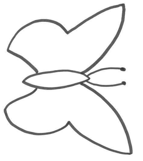 Butterfly Template Printable - ClipArt Best