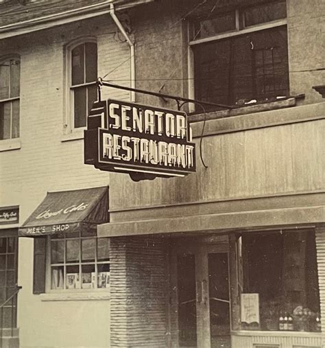 About — The Senator Restaurant