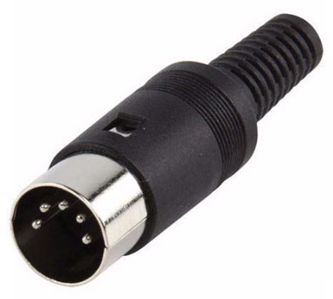 Pair Male 5 Pin DIN Plug Connector | All Top Notch