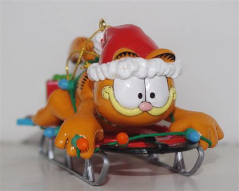 GARFIELD Christmas Ornament Enesco