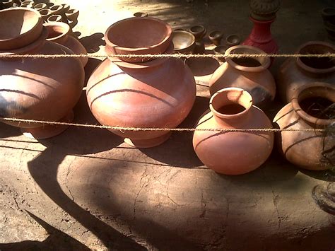 Cooking and water storage clay pots. | Cooking and water sto… | Flickr