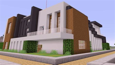 Modern Concrete House Minecraft tuto concrete house minecraft in this video i will show you how ...