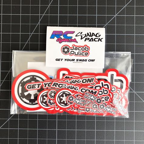 Name Stickers - Custom SWAG Tags - RC SWAG - Stickers, T-Shirts, Hoodies, RC Kits & More!