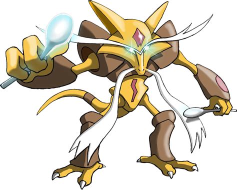 Alakazam Pokemon, Spoon Manipulation, Psychic Type, High Intelligence ...