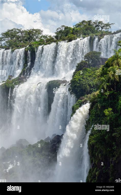 The Iguazu falls (Argentina Stock Photo - Alamy