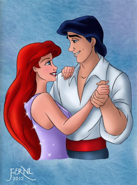 ARIEL AND ERIC II by FERNL on DeviantArt