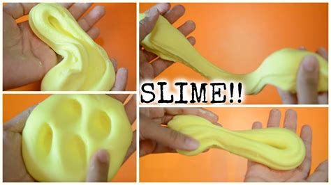 DIY slime using 2 INGREDIENTS ONLY!?