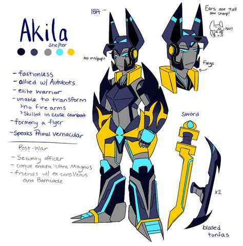 Akila Ref by binesetakeout on DeviantArt