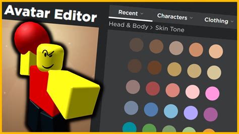 Top 99 roblox avatar editor skin tone đang gây sốt trên mạng