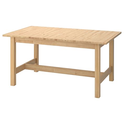 NORDEN Extendable table, birch, 61/82 5/8x35 3/8" - IKEA