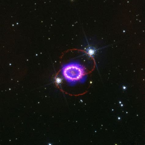 Chandra :: Photo Album :: Supernova 1987A :: Supernova 1987A Handout